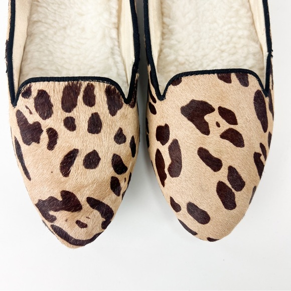 Birdies The Starling Leopard Sheerling Flats Calf Hair Cheetah Women’s size 8 - Picture 7 of 15